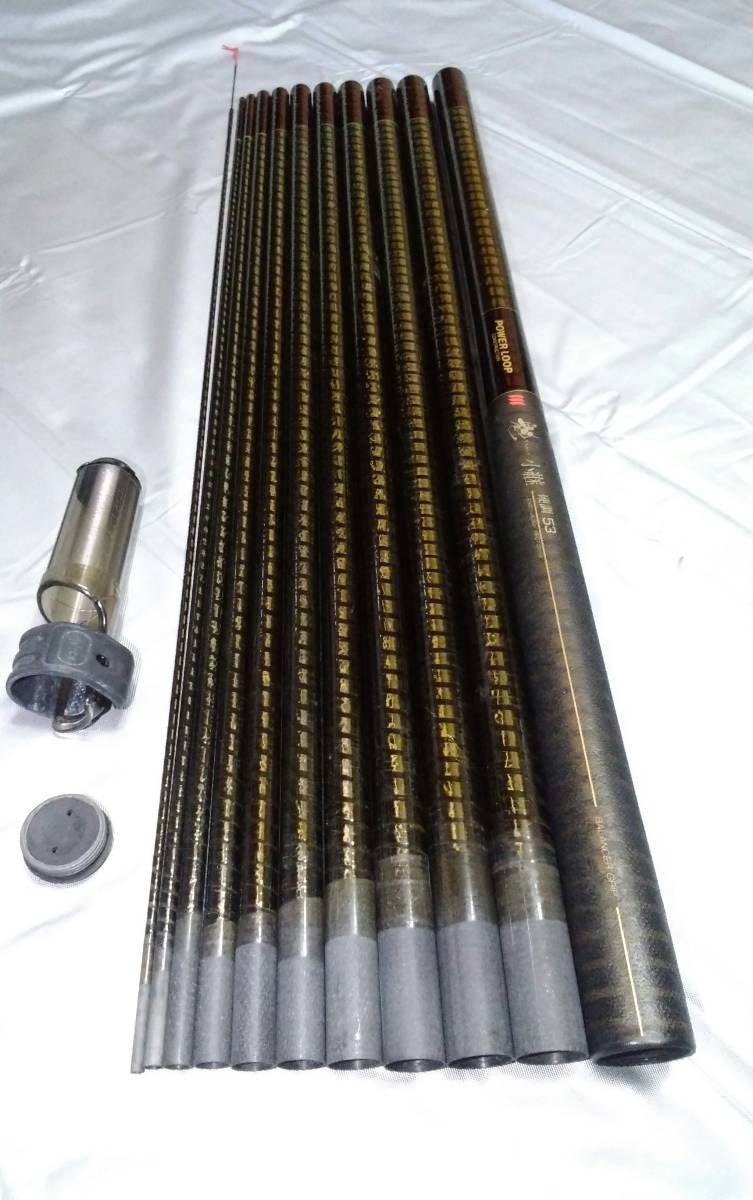 ☆《美品》NFT 渓流竿2本組『パワーループ魁小継硬調53』~NFT ☆《美品》NFT 渓流竿2本組『パワーループ魁小継硬調53』~NFT