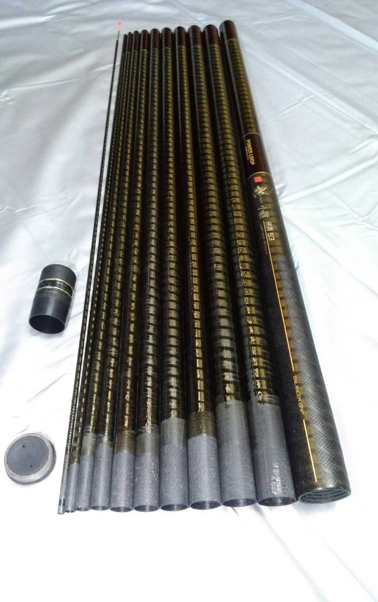 ☆《美品》NFT 渓流竿2本組『パワーループ魁小継硬調53』~NFT ☆《美品》NFT 渓流竿2本組『パワーループ魁小継硬調53』~NFT