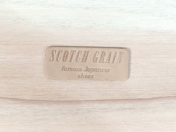 スコッチグレイン メンテナンス ボックス シューズ ケア セット ブラシ 靴 磨き 木製 ケース付 開封のみ SCOTCH GRAIN【美品】410_画像7