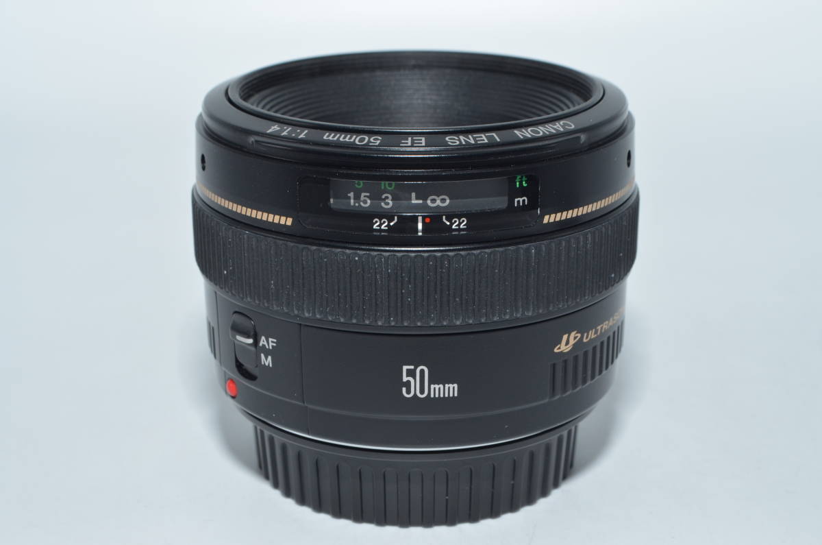 【極上品】 Canon 単焦点レンズ EF50mm F1.4 USM フルサイズ対応　#6672_画像5
