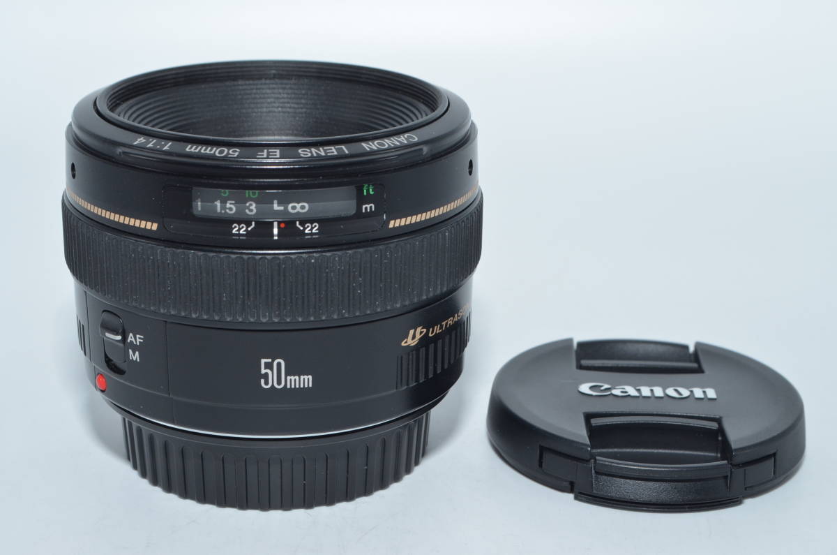 【極上品】 Canon 単焦点レンズ EF50mm F1.4 USM フルサイズ対応　#6672_画像3