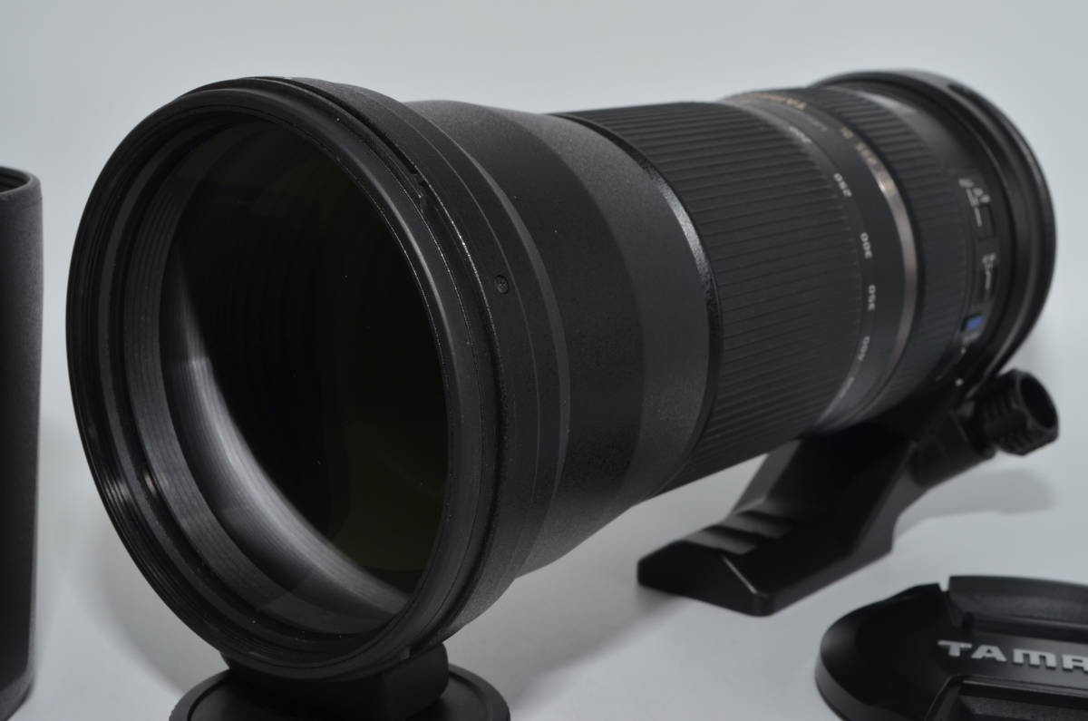 【極上品】 TAMRON 超望遠ズームレンズ SP 150-600mm F5-6.3 Di VC USD キヤノン用 フルサイズ対応 A011E　#6673