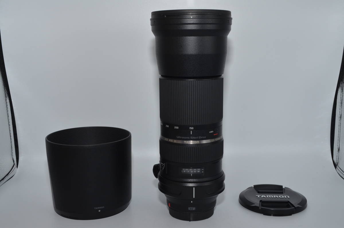 【極上品】 TAMRON 超望遠ズームレンズ SP 150-600mm F5-6.3 Di VC USD キヤノン用 フルサイズ対応 A011E　#6673_画像3