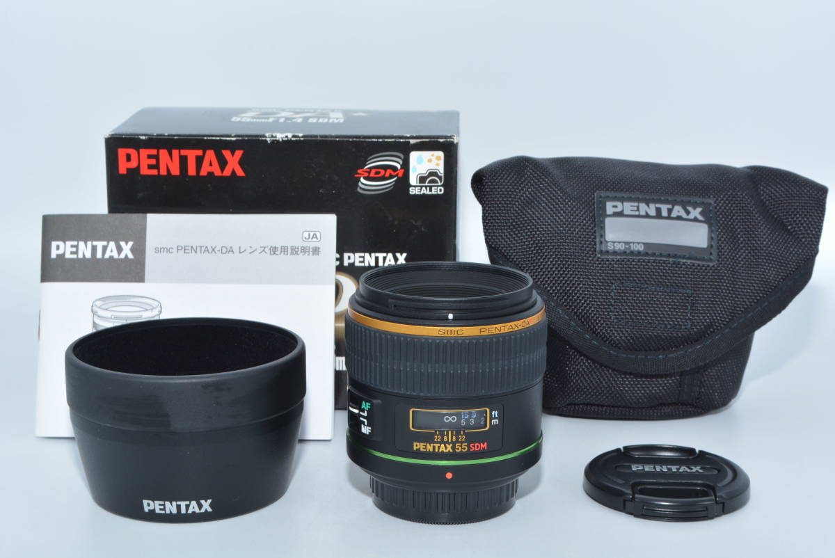 【特上品】 smc PENTAX-DA★55mmF1.4ED SDM 中望遠単焦点レンズ スターレンズ　#6696
