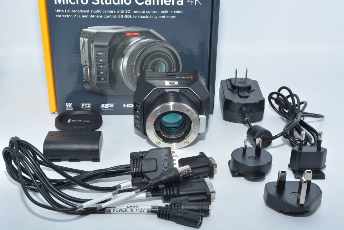 32450円 【特上品】 Blackmagic Design スタジオカメラ 32450円 【特上品】 Blackmagic Design スタジオカメラ