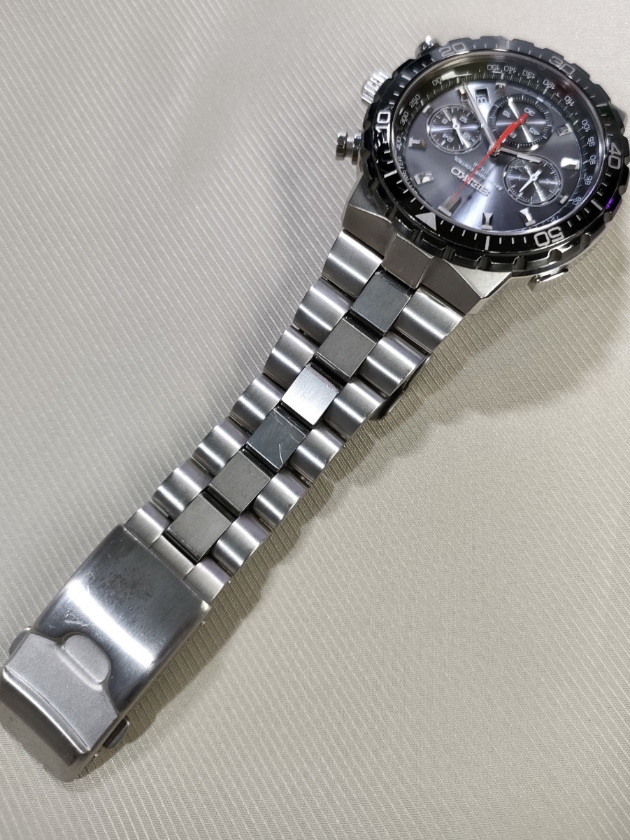 稼働品 SEIKO プロスペックス 定価115,000円 電波ソーラー腕時計 SBDM003 メンズ腕時計_画像3