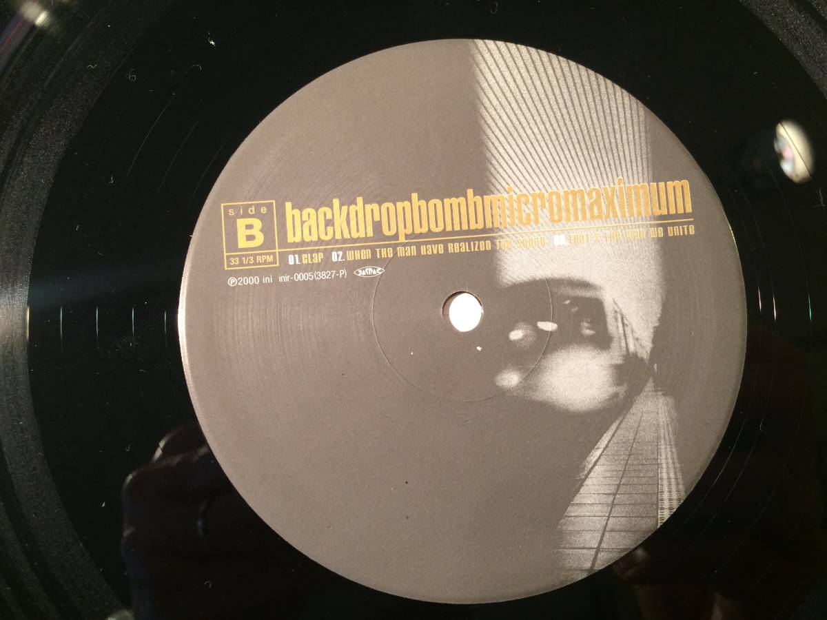 レコード/2LP★BACK DROP BOMB★Micromaximum_画像4