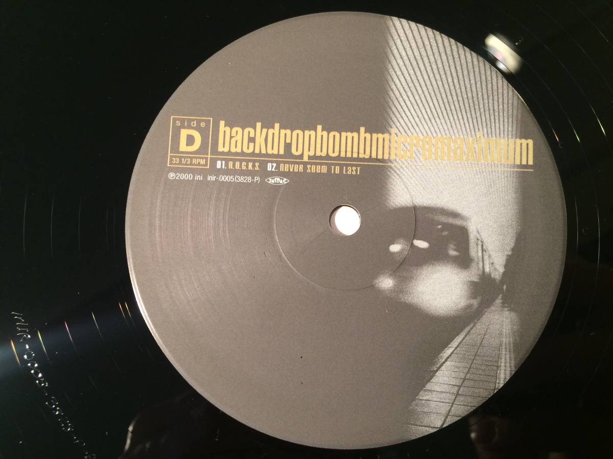 レコード/2LP★BACK DROP BOMB★Micromaximum_画像6