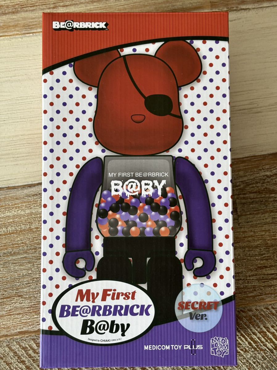 MY FIRST BE@RBRICK B@BY SECRET Ver.400％(メディコムトイ・フィギュア・ベアブリック・千秋・シークレット)_画像1