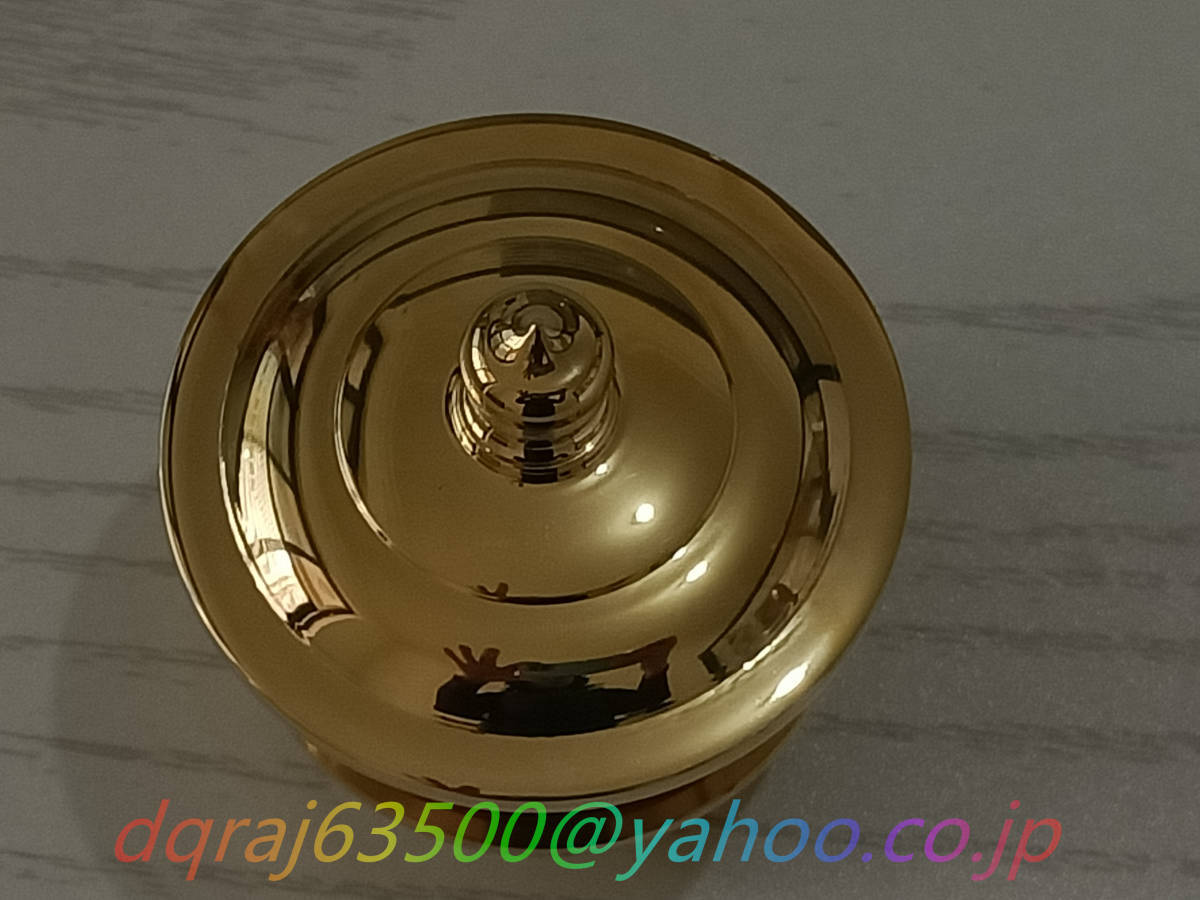密教法具 真鍮製 洒水器、塗香器二器セット の画像8