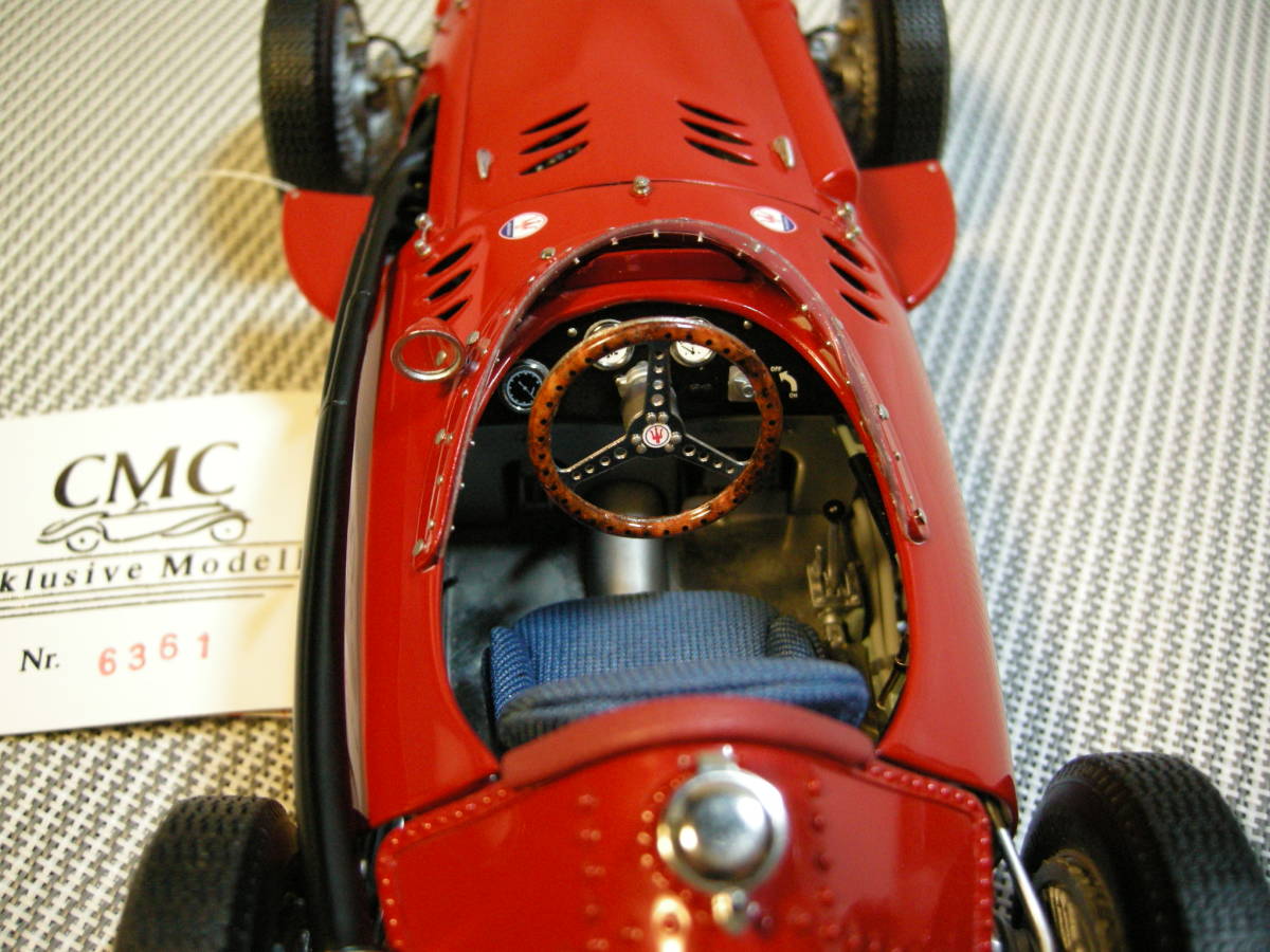 1/18 CMC Maserati 250F (1957) Grand Prix-Sieger マセラティ250F（1957）_画像7
