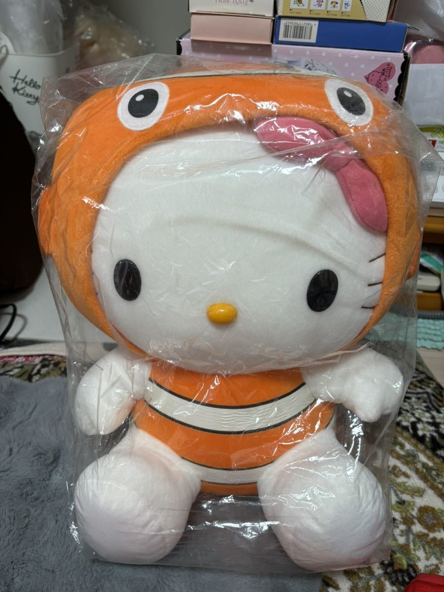 Tetraの懸賞で当選した、カクレクマノミキティBIGぬいぐるみ Tetraの懸賞で当選した、カクレクマノミキティBIGぬいぐるみ