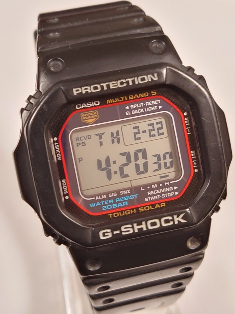 ☆ CASIO G-SHOCK TOUGH SOLAR カシオ Gショック 電波ソーラー　GW-M5600☆_画像1