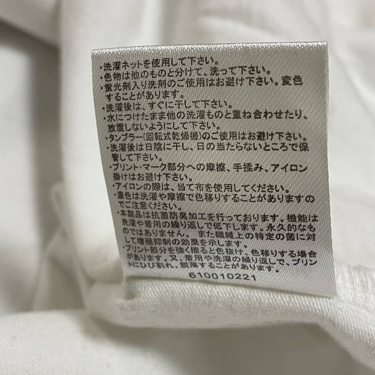 CAMP7 キャンプセブン メンズ 長袖Tシャツ 白 Mサイズ ロンT ホワイトの画像8