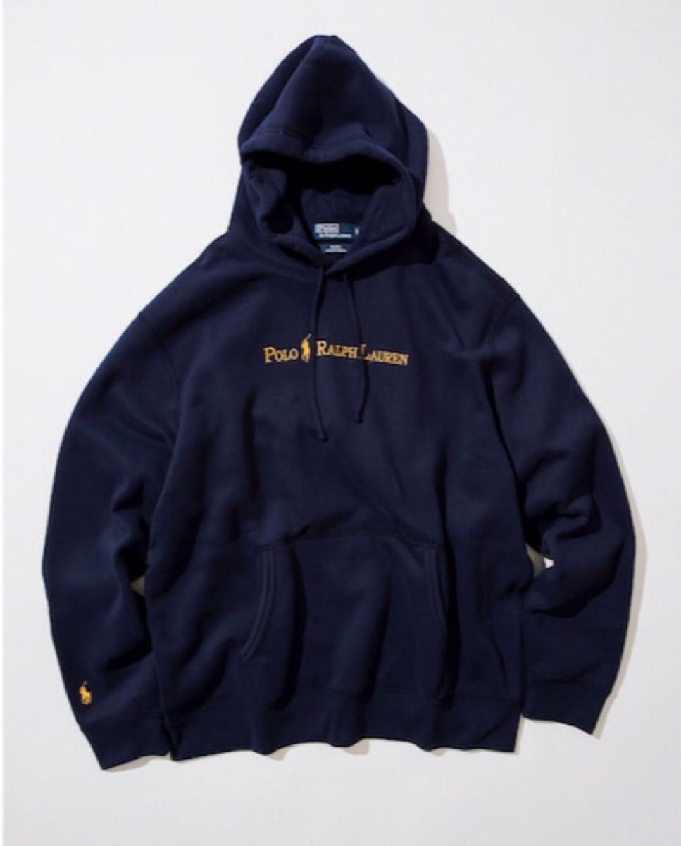 beams polo ralph lauren 別注 パーカー サイズL ネイビー beams polo ralph lauren 別注 パーカー サイズL ネイビー