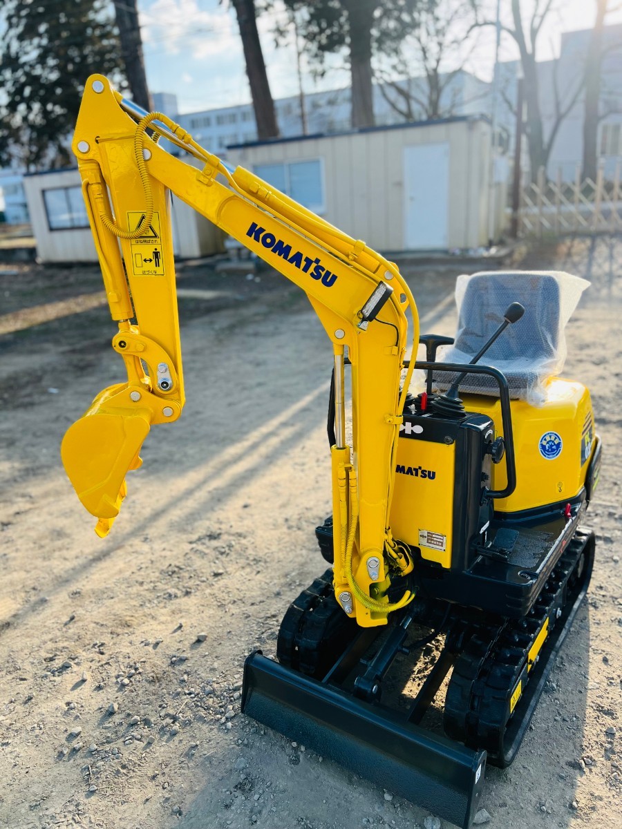 コマツ KOMATSU ● ミニユンボ ● PC02-1A ● 740 時間 ● 商品シート ● 新品 LED ライト ● ディーゼル ● 栃木県(軽トラックも積載可能)_画像9