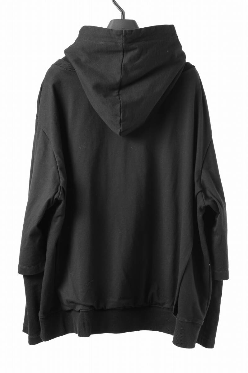 A.F ARTEFACT LAYERED TEE HOODIE 定価35200円 エーエフアーティファクト N/07 n07 incarnation リックオウエンス JULIUS ユリウス _画像8