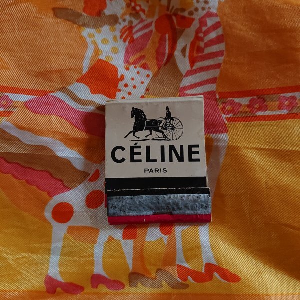[CELINE PARIS] Celine folding in half Match Showa Retro 