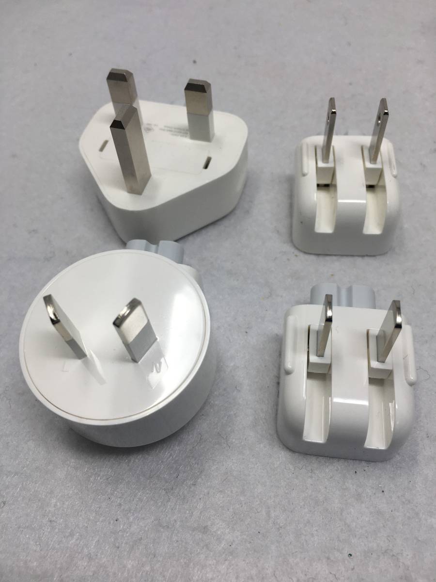 DY-228 まとめ Apple World Travel Adapter Kit MB974ZM/B ワールドトラベルアダプタキット iPad Camera Connection Kit iMac ACケーブル_画像3