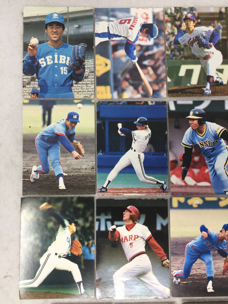 DY-898 1980年 プロ野球カード 白熱開幕戦シリーズ 19枚セット カルビー株式会社 チップス_画像2