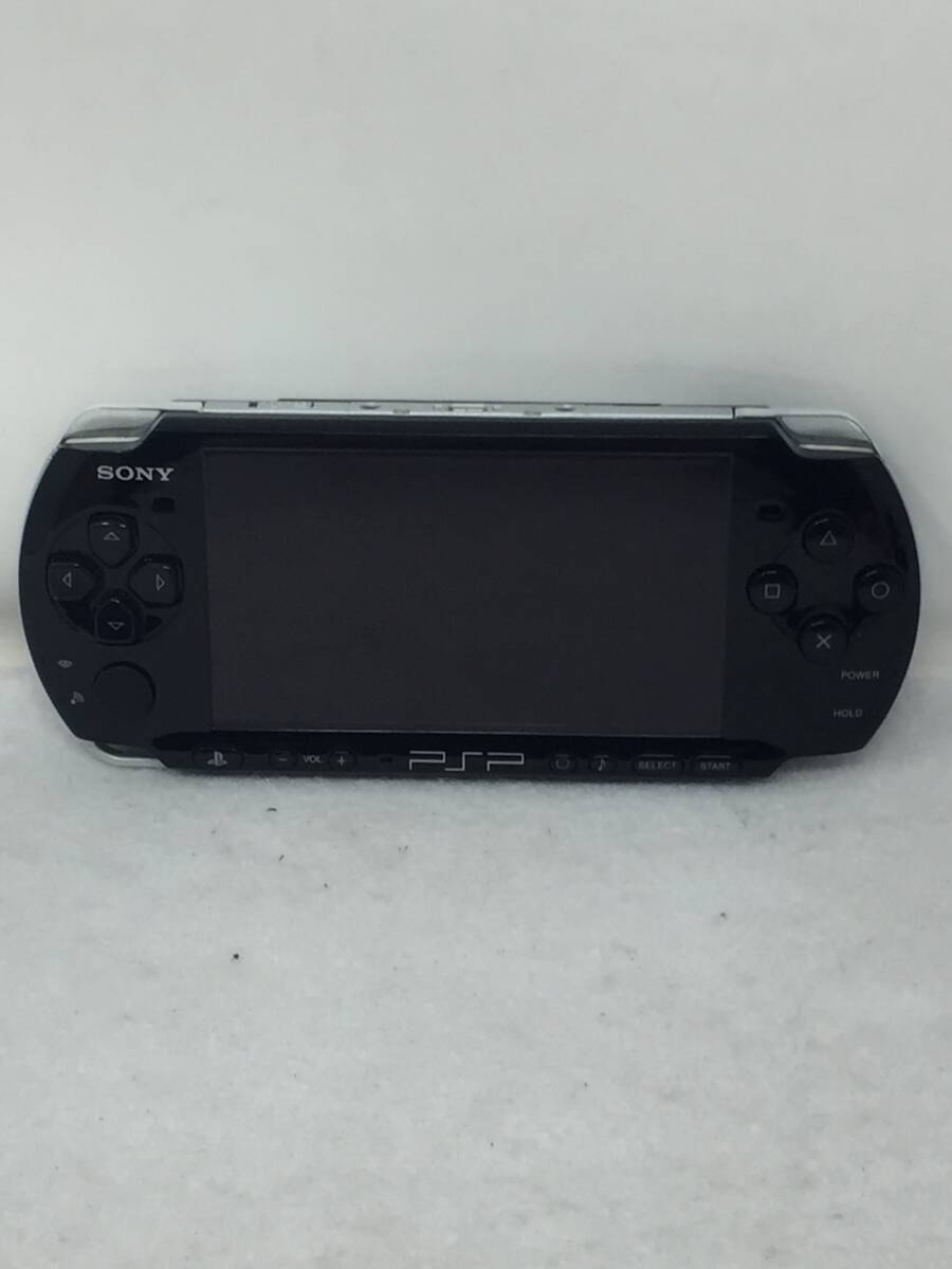 DY-776 動作品 SONY PSP-3000 ピアノ・ブラック Playstation Portable 本体のみ 初期化済の画像1