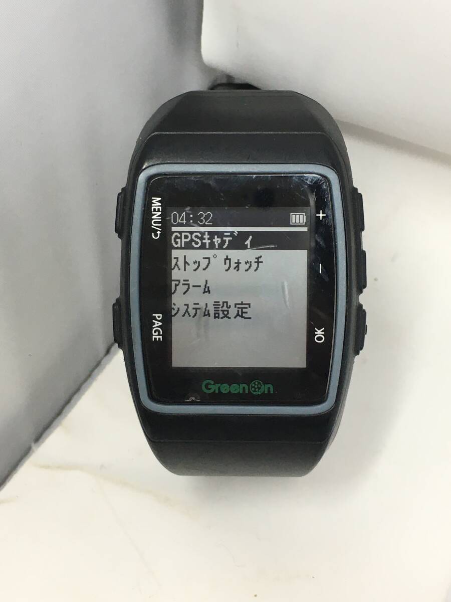 DY-860 動作品 GREENON グリーンオン G07N MKII+ THE GOLF WATCH mk2 PLUS ゴルフウォッチ_画像1