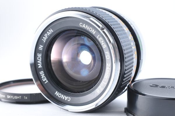 2912R557 キャノン CANON FD 24mm f2.8 マニュアルレンズ [現状品]_画像1