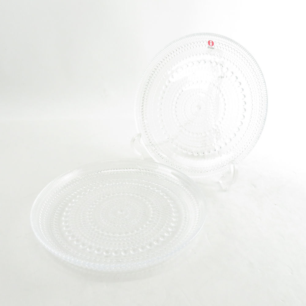 iittala イッタラ カステヘルミ 中皿 2枚 17cmプレート ペア 北欧 フィンランド SY8040B1の画像1