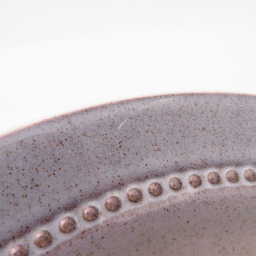 美品 HOGANAS KERAMIK ホガナスケラミック SAVOY サヴォイ 中皿 2枚 ペア 18cmプレート パン ケーキ デザート SM1698E_画像7