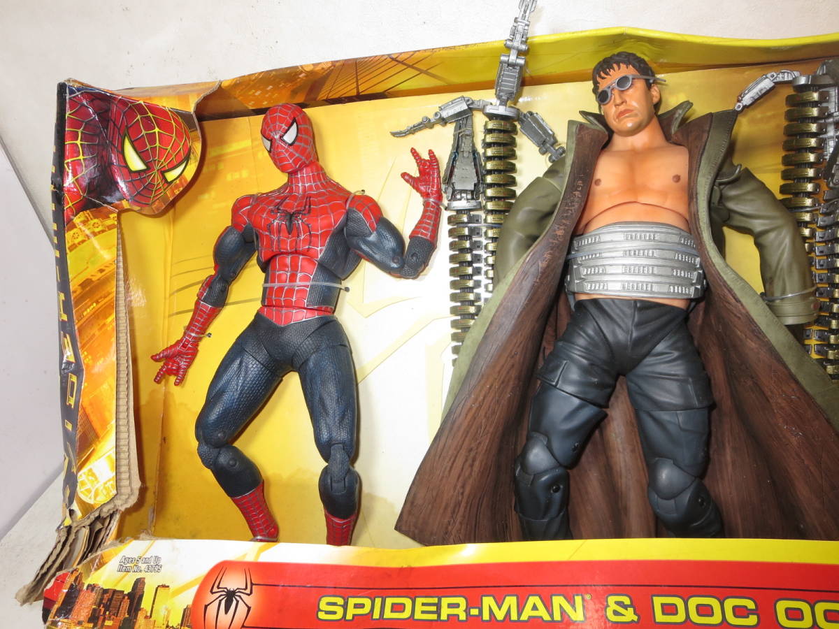 12 дюймовый 30 см SPIDER-MAN & DOC OCK Человек-паук &dokta- Octopus комплект 