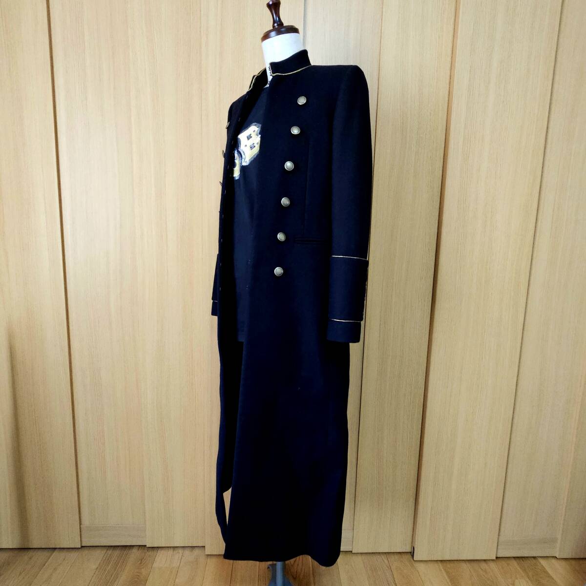 SAINT LAURENT PARIS OFFICER COAT 未使用品　サンローラン　YSL エディ期_画像8