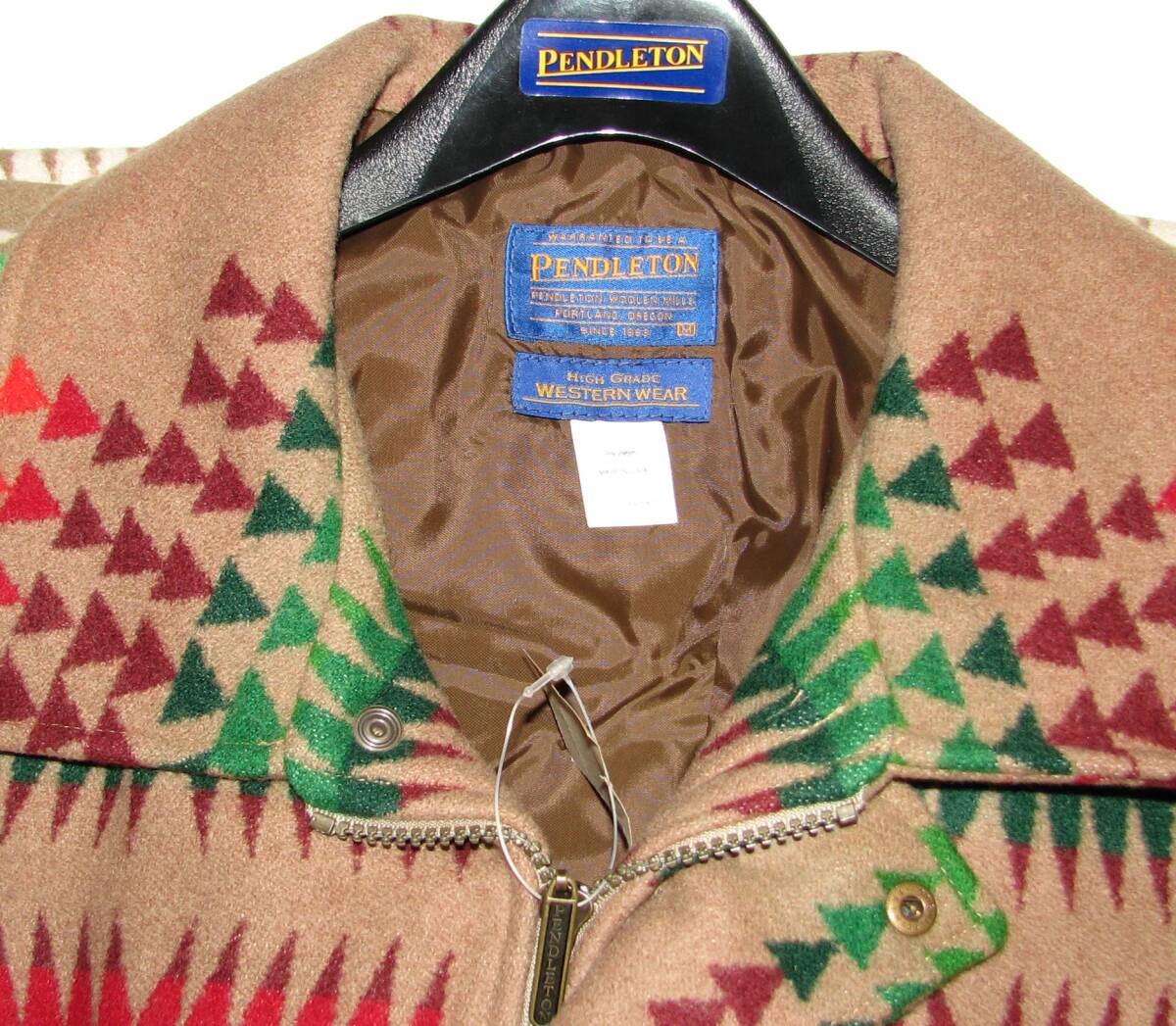 「未使用品」PENDLETON　デットスットク　ウールジャケット　サイズ　_画像3