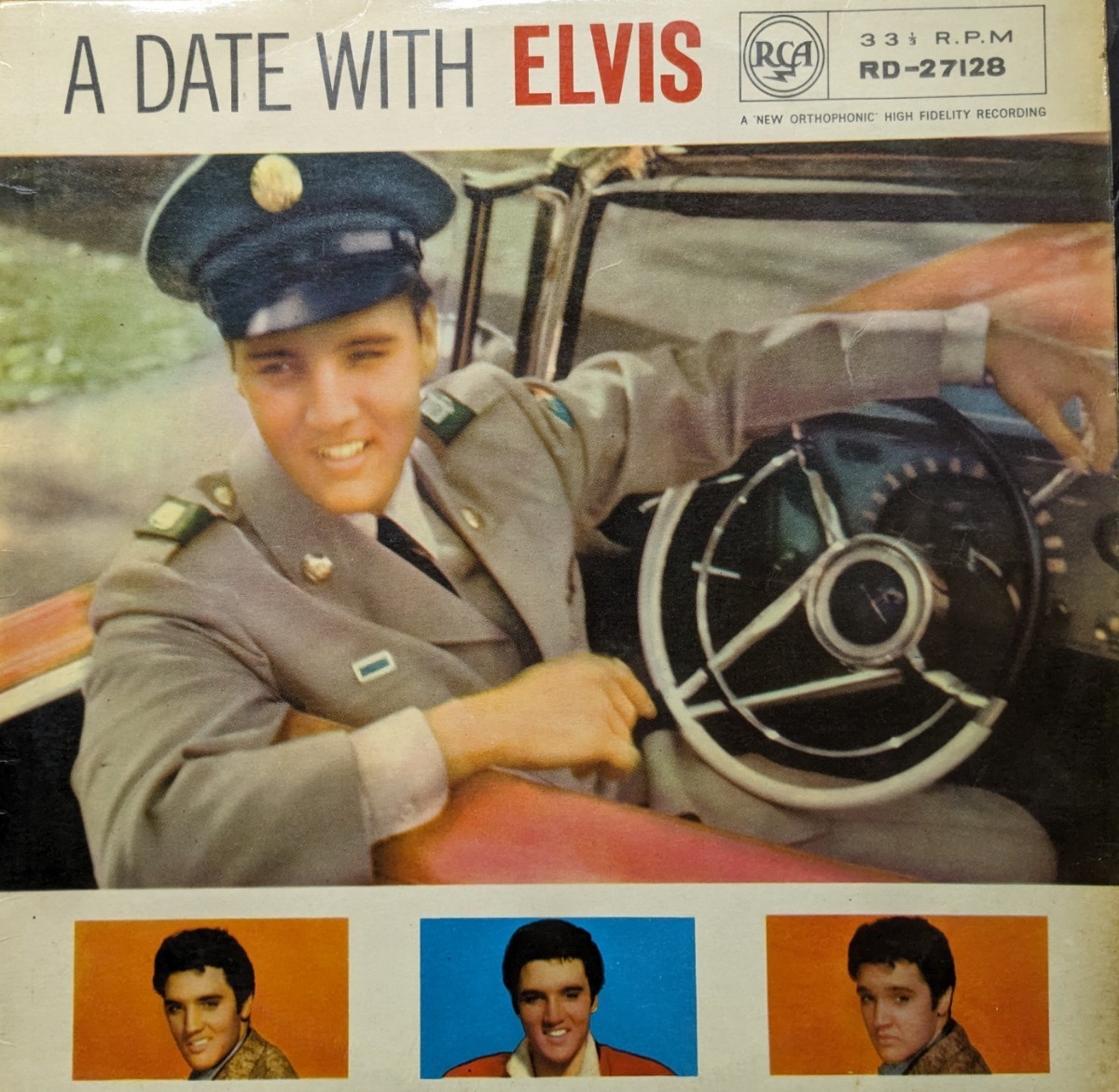 ☆ELVIS PRESLEY/A DATE WITH ELVIS1958'UK RCA MONO_画像1