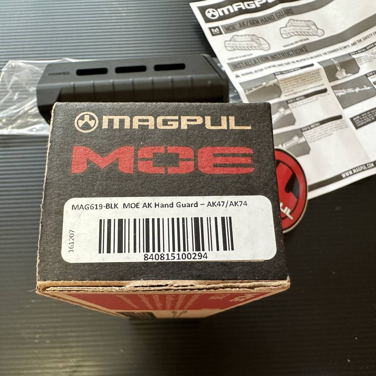 MAGPUL MOE 実物 新品 マグプル ハンドガード MAG619-BLK AK47/AK74 _画像5