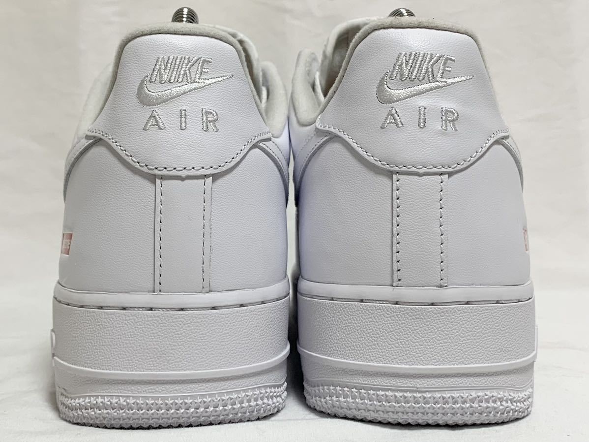 未使用 Supreme シュプリーム Nike ナイキ Air Force 1 Low White CU9225-100 エアフォース ワン ホワイト 白 レザー スニーカー UK9 28cm_画像5