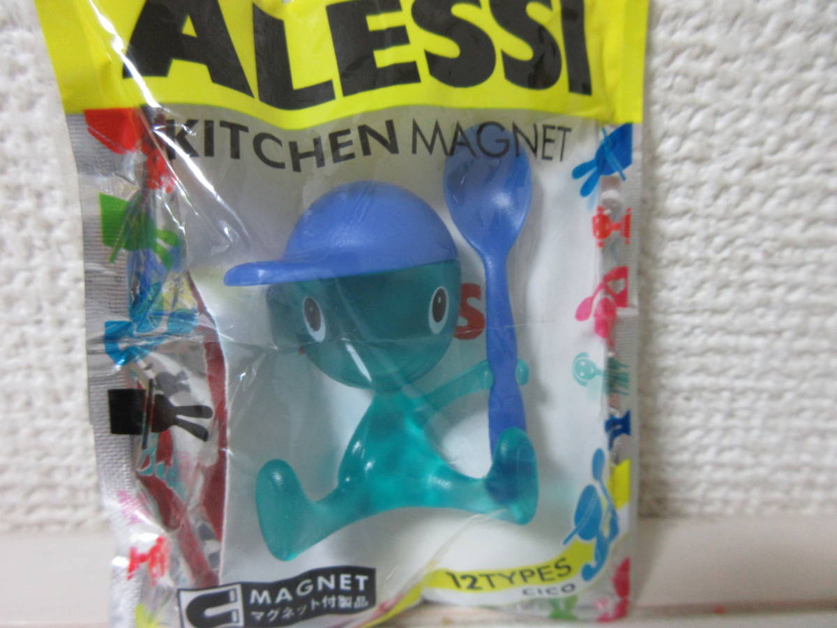 ◎【即決】ペプシ ALESSI【CICO・チコ・ブルー】キッチンマグネット アレッシィ 未開封 アレッシーの画像2