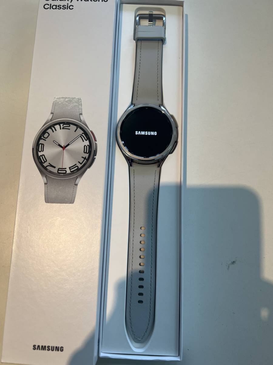 ほぼ新品 Galaxy Watch6 Classic 47mm 国内正規品_画像2