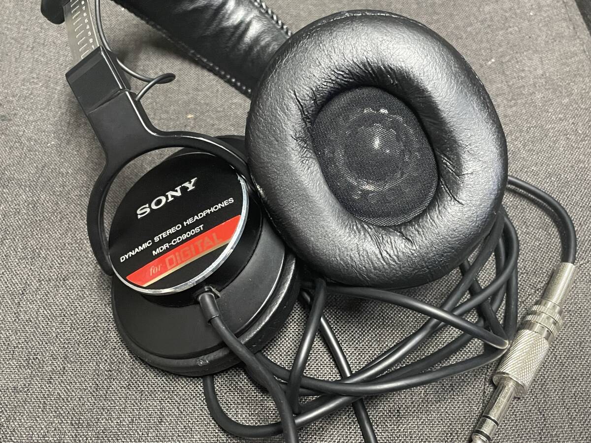 SONY MDR-CD900ST ステレオヘッドフォン モニター 中古良品_画像4
