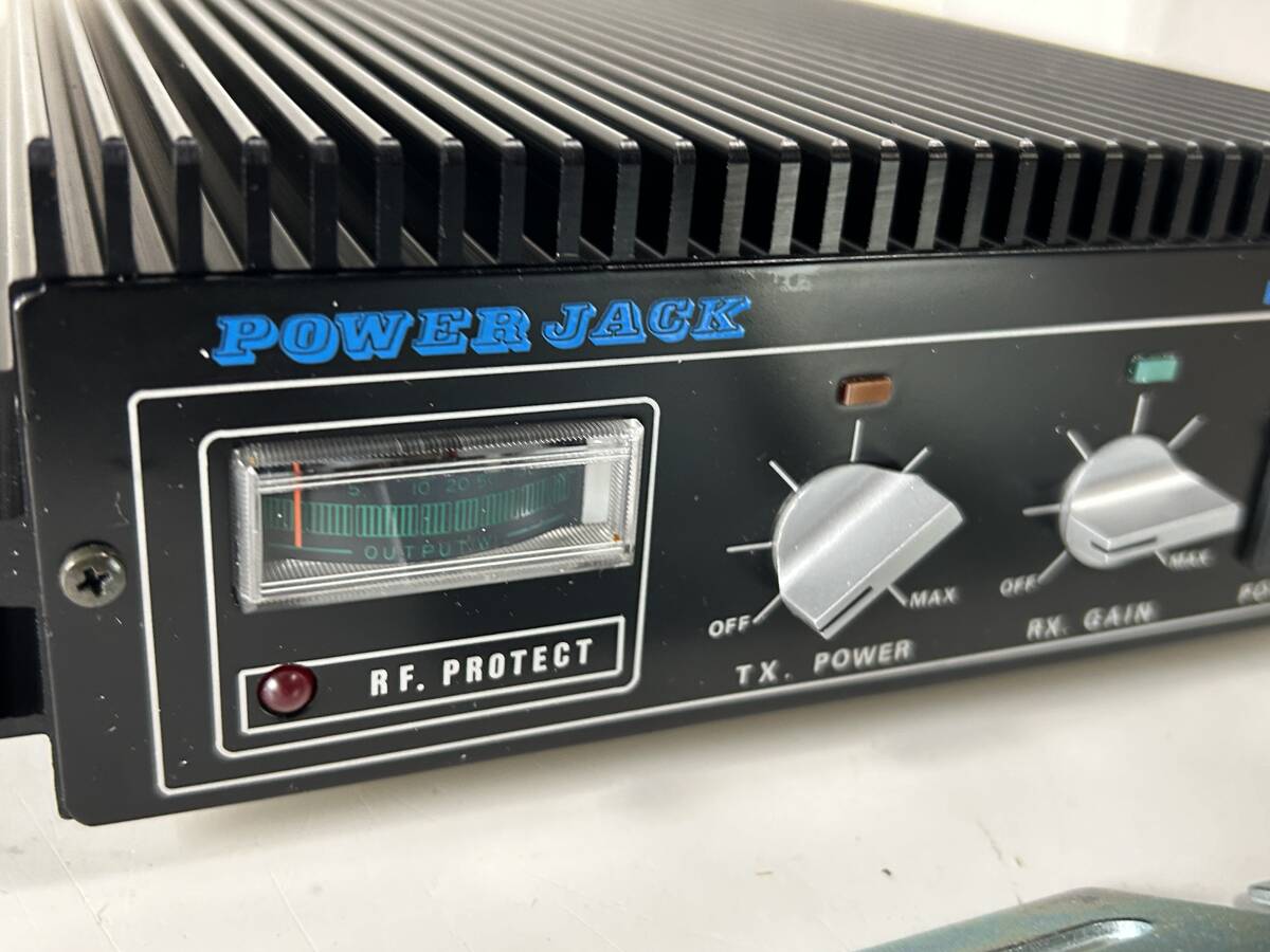 Nj222◆POWER JACK パワージャック◆リニアアンプ PLU-50 無線機 アマチュア無線 現状渡し_画像4