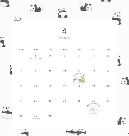 MORE 2023年11月号付録 ジェラートピケ 縦型卓上カレンダー 2024 ※土日祝日発送無し_参考までに。