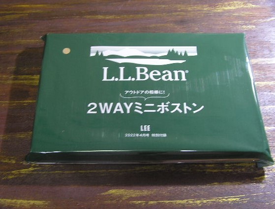 LEE 2022年4月号付録 L.L.Bean アウトドアの相棒に 2WAYミニボストンの画像1