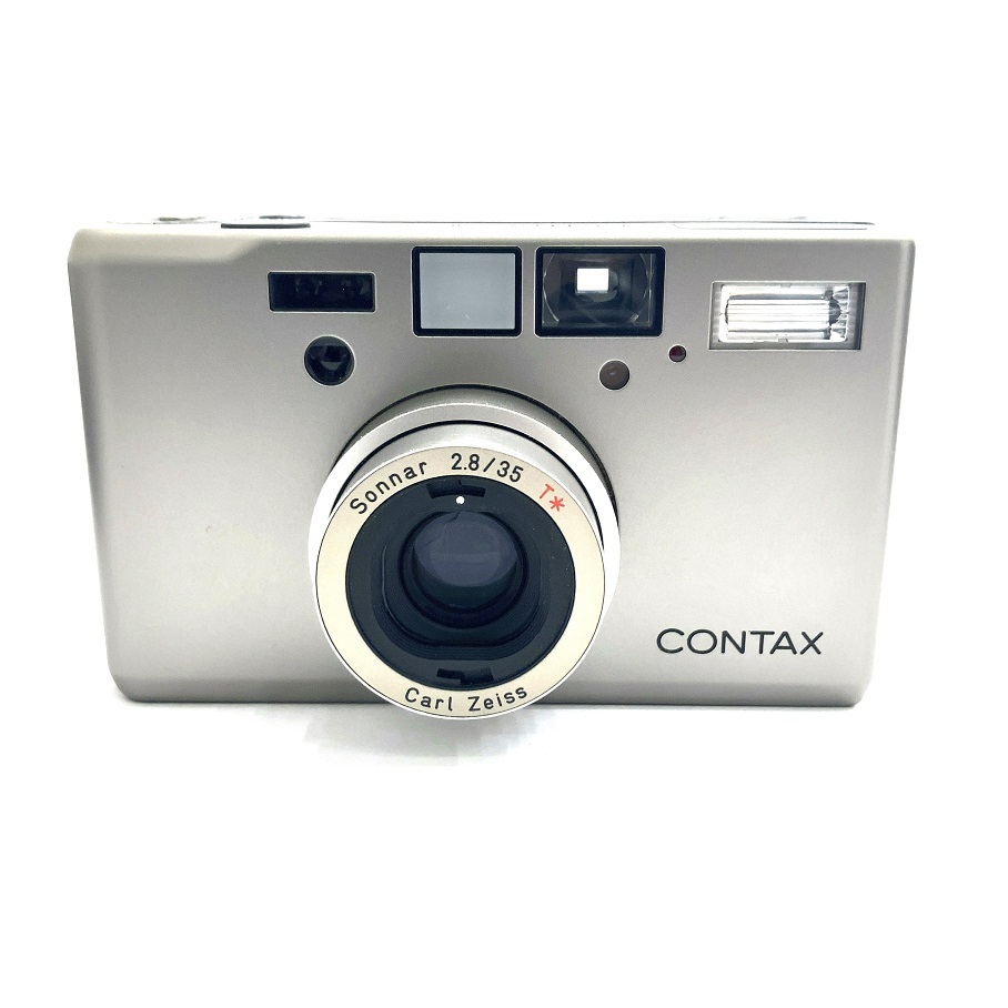 CONTAX コンタックス T3 コンパクト フィルムカメラ シャッター フラッシュOK 元箱 ケース ストラップ 取説 保証書付き_画像2