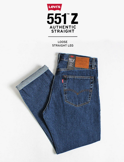 新品タグ付き13200円を■Levi'sリーバイスプレミアム■551 Z Authentic StraightルーズLOOSEストレートデニム 247670011/29■在庫限り■_画像7