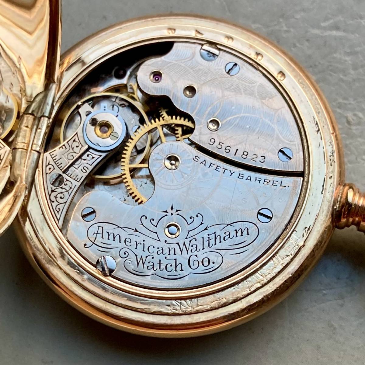 美品・動作品】ウォルサム WALTHAM アンティーク 懐中時計 手 美品・動作品】ウォルサム WALTHAM アンティーク 懐中時計 手