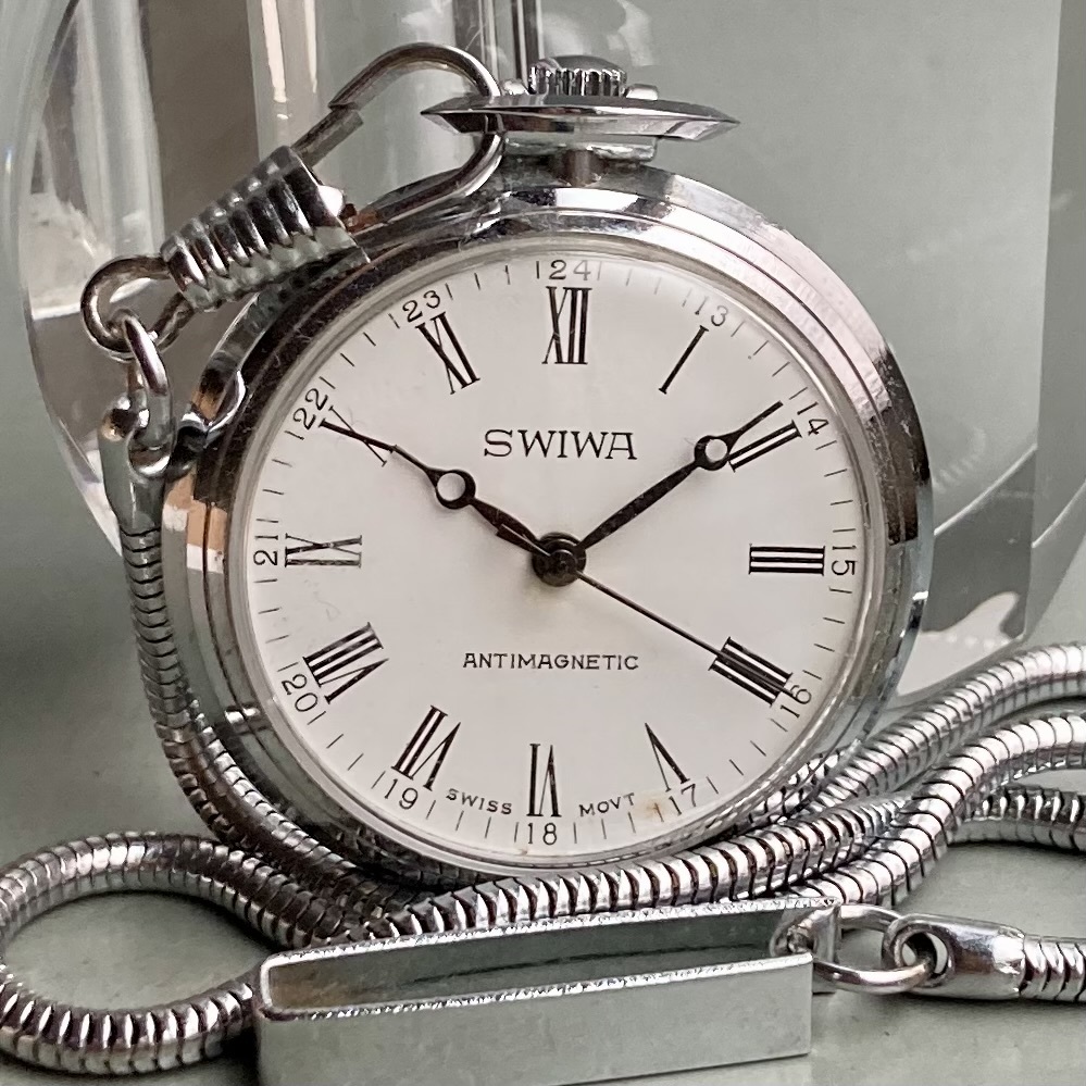Yahoo!オークション - 【動作品】Swiwa アンティーク 懐中時計 Yahoo!オークション - 【動作品】Swiwa アンティーク 懐中時計