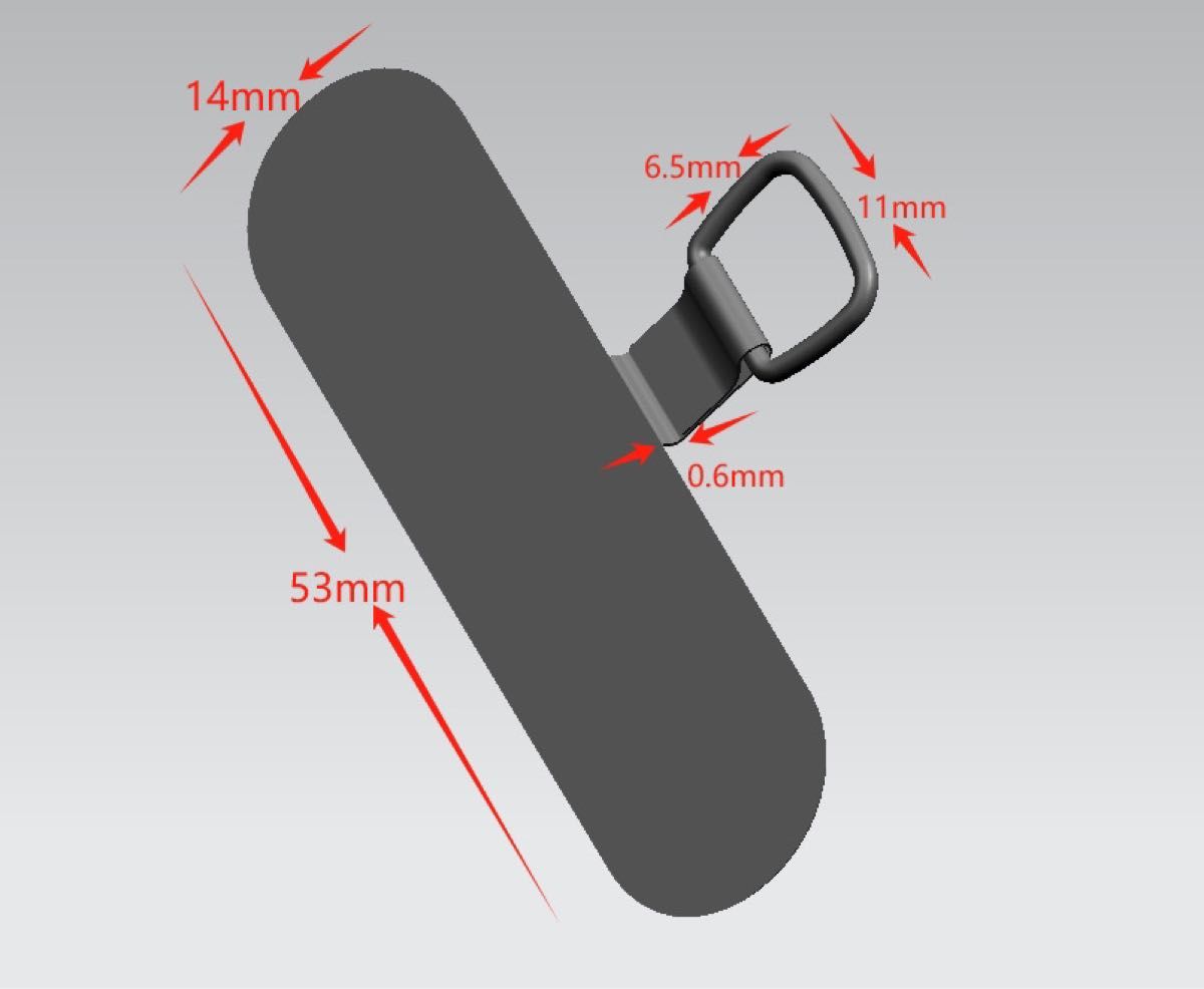 ストラップホルダー　高強度　シルバー　スマホショルダー　ステンレス製　0.2mm iPhone Android 便利