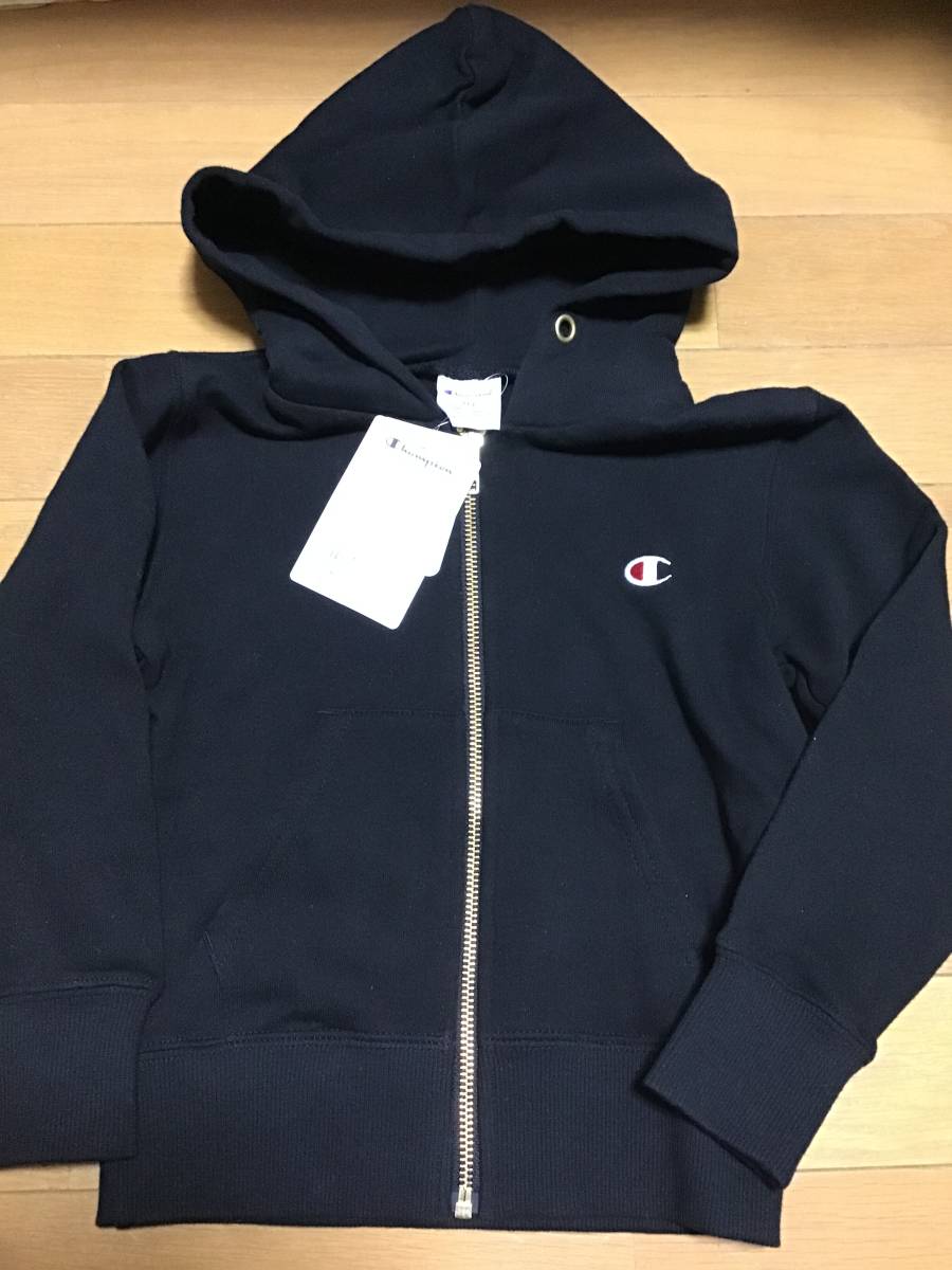 CHAMPION パーカー キッズサイズ　黒　110 新品　チャンピオン _画像1