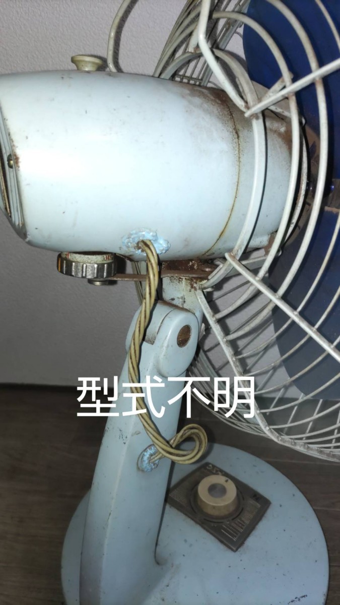 昭和レトロ NEC／扇風機 レトロ扇風機 アンティーク 当時物 ジャンクの画像3