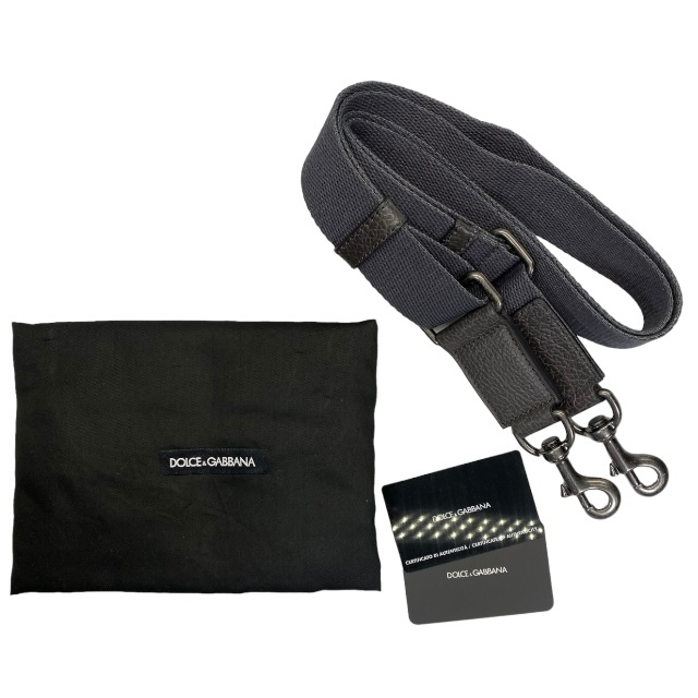 DOLCE&GABBANA Dolce & Gabbana 2way bag shoulder bag tote bag Logo plate in stock bag shoulder .. leather gray 