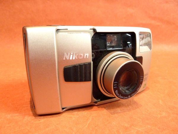 b218 Nikon ニコン Nuvis 160 i フィルムカメラ Size：約 幅11.5高さ6.5奥行4.5㎝ ジャンク扱い/60_画像1